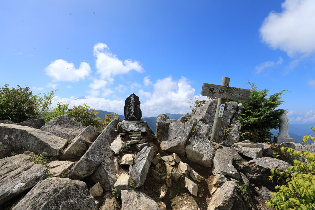 夏の山〃