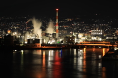 田子の浦「工場夜景」