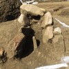 遺跡（かまど跡）