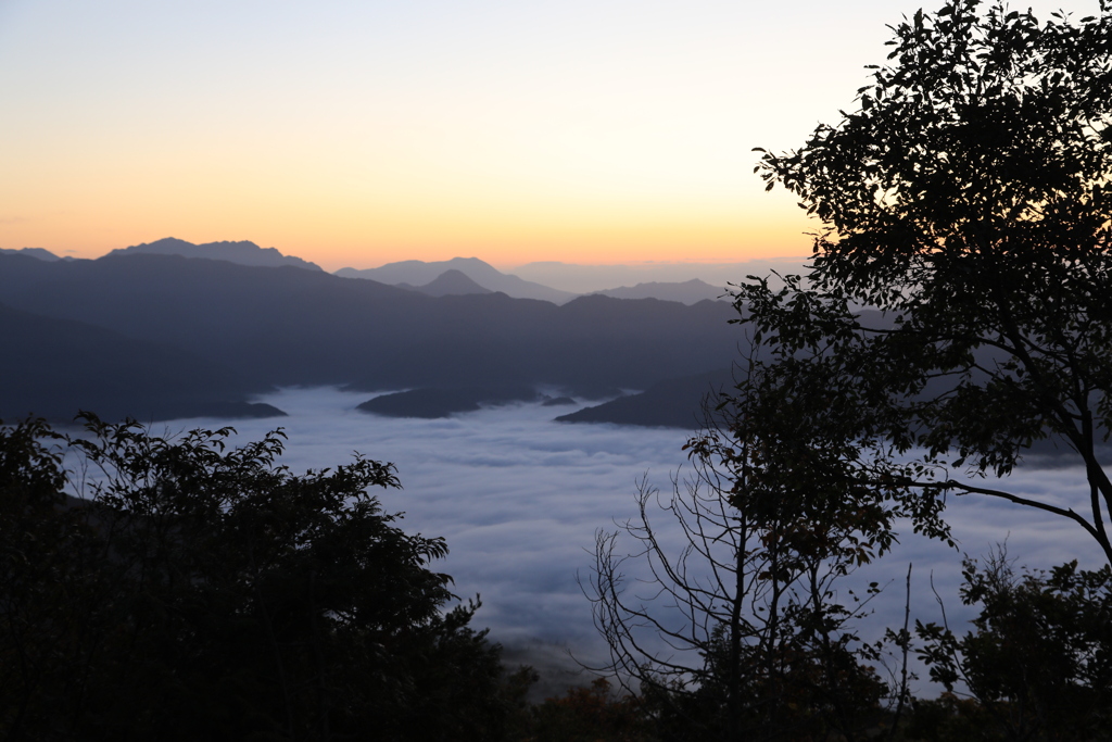 黒菱より白馬村