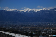 南アルプス　白根三山