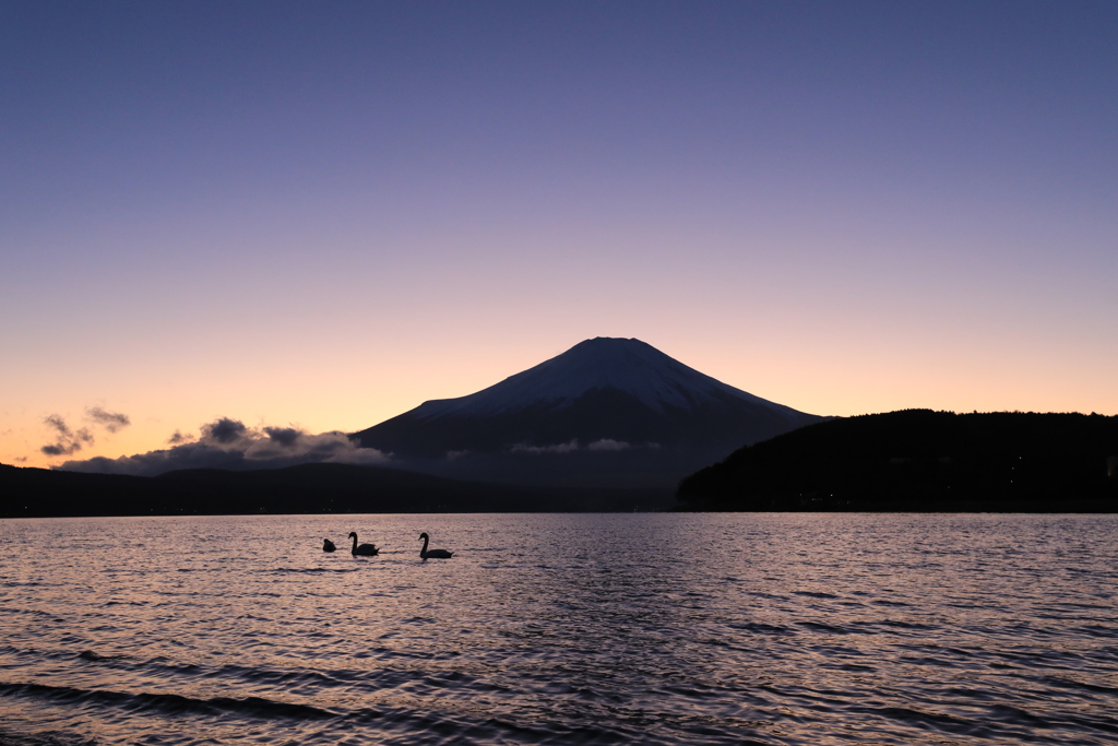 暮れなずむ富士Ⅲ