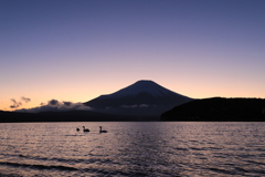 暮れなずむ富士Ⅲ