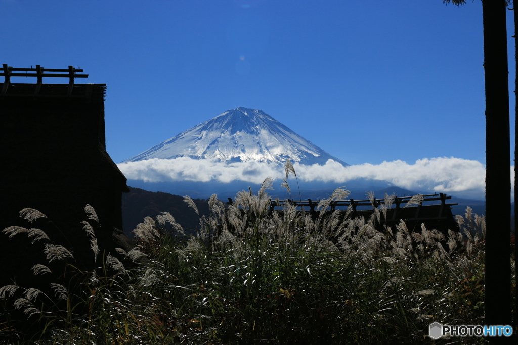 根場からの富士-1
