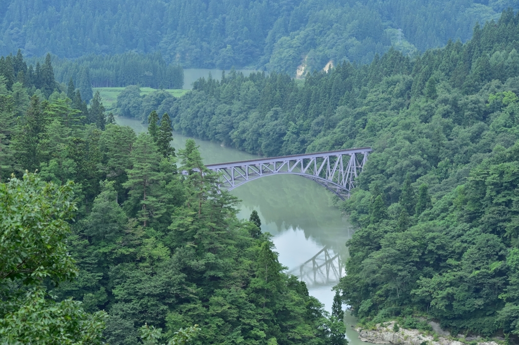 只見川第一橋梁