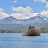 桜島と磐梯山