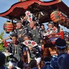 新発田祭り　奉納台輪