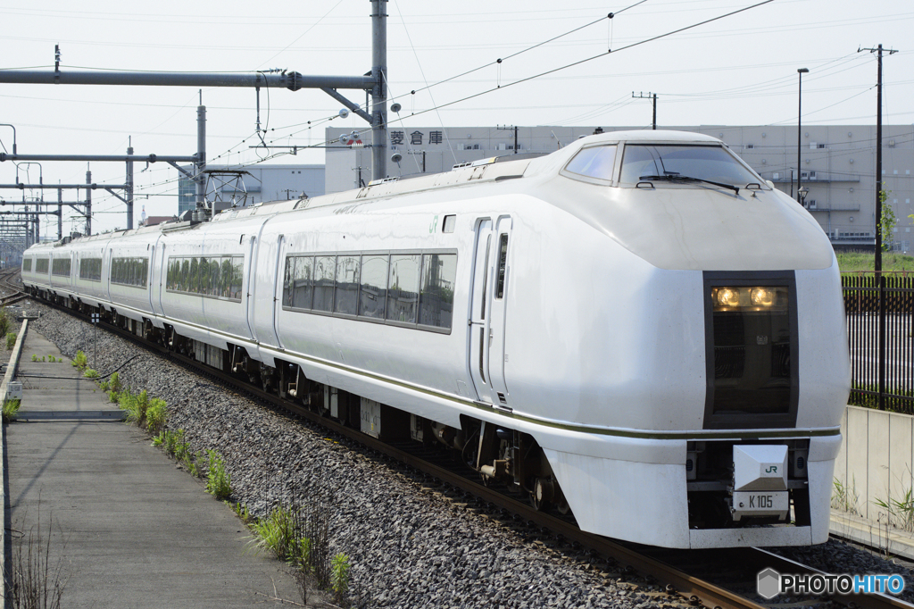 2016/05/21/651系K105編成 ぶらり高尾散策号 吉川美南駅にて