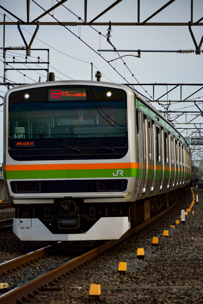 2015/06/07/E231系宇都宮線 古河駅にて①