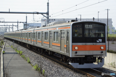 2016/05/21/205系M7編成 吉川美南駅にて