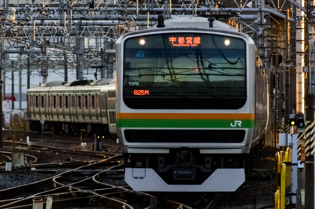2015/01/12/E231系宇都宮線15両 大宮駅にて②