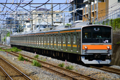 2015/07/11/武蔵野線205系M11編成 東浦和駅にて