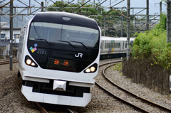 2015/09/06/257系ムーンライト信州90号返却 猿橋駅にて