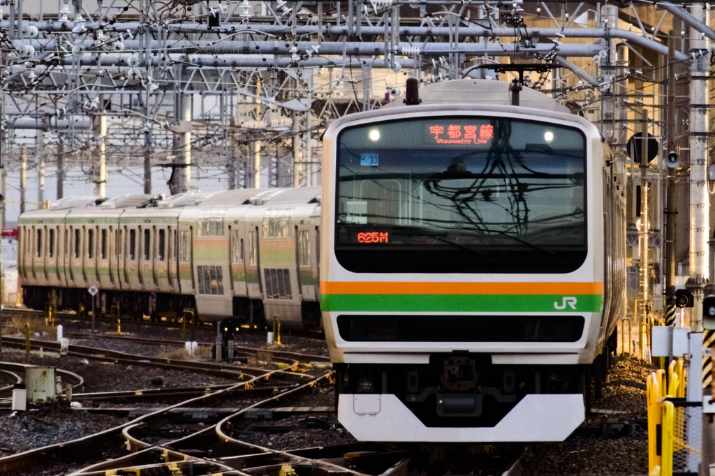 2015/02/15/E231系宇都宮線15両 大宮駅にて①