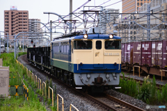 2015/08/19/EF65-1105による宇都宮配給 さいたま新都心駅にて