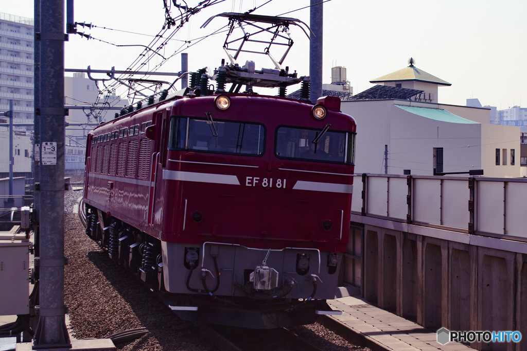 2016/03/03/EF81-81単機(水戸送り込み)その1 南千住にて