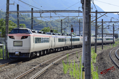 2016/07/30/485系彩.団臨 猿橋駅にて