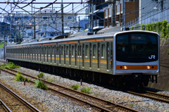 2015/07/11/武蔵野線205系M35編成 東浦和駅にて