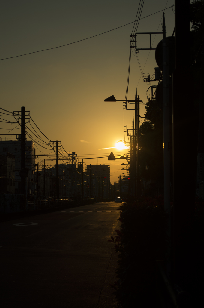2015/09/12 都内の夕暮れ