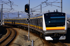 2015/02/10/E233系 矢野口にて