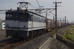 EF65-2035 吉川駅にて