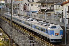 2015/12/06/189系M50編成 ホリデー快速富士山号 戸倉陸橋にて