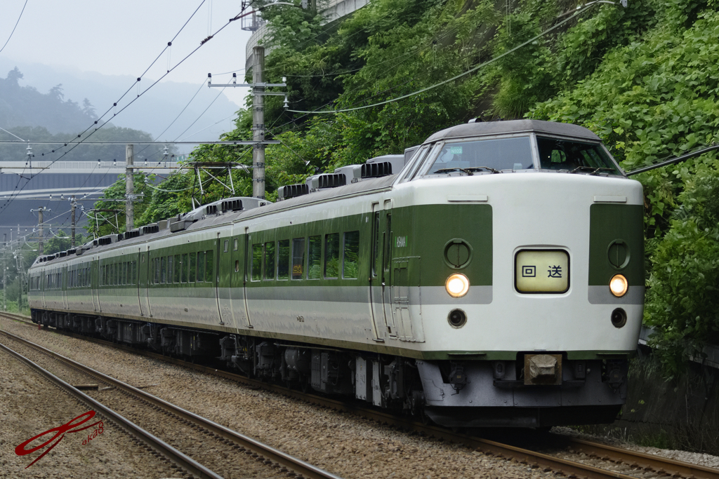 2016/07/18/N102編成 ムーンライト信州送り込み(レタッチ写真)