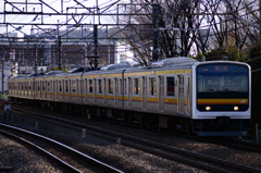 2015/02/10/209系/ナハ32編成 府中本町にて