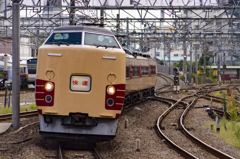 2014/09/27/189系M51編成 快速山梨富士号 立川駅にて