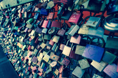 Love padlocks