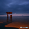 湖西の夜明け①