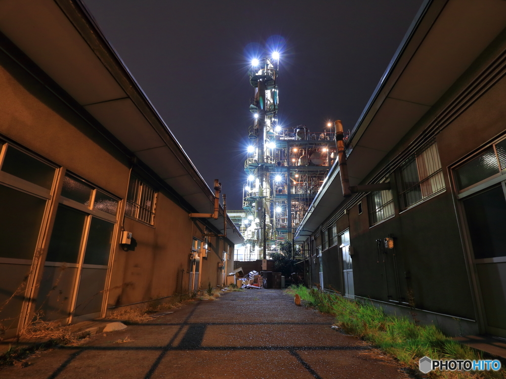 川崎工業地帯夜景