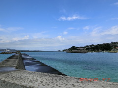 古宇利島より