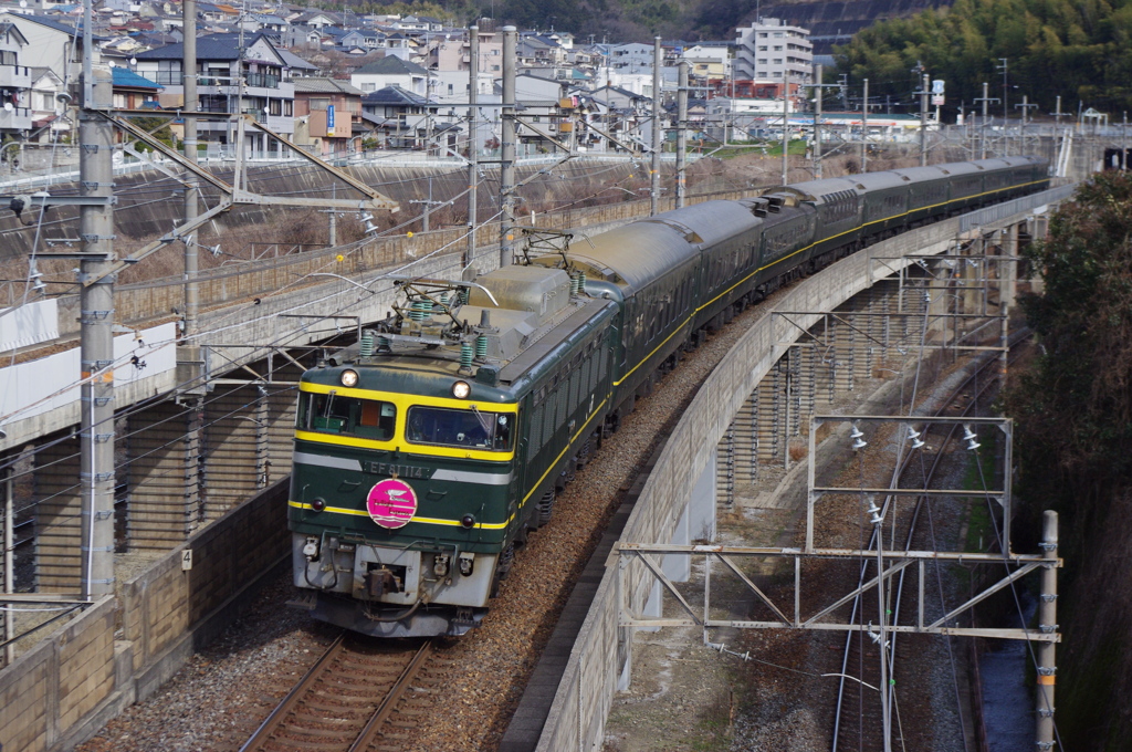 大阪へ向けてラストラン