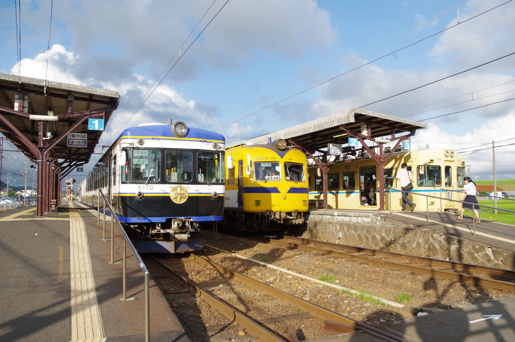 一畑電車川跡駅