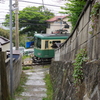 坂の下の江ノ電