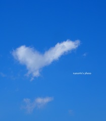 ハートみっけ。