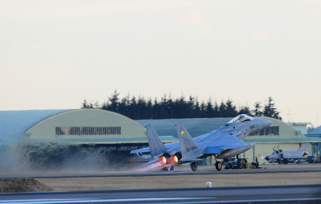 小松基地よりイーグル