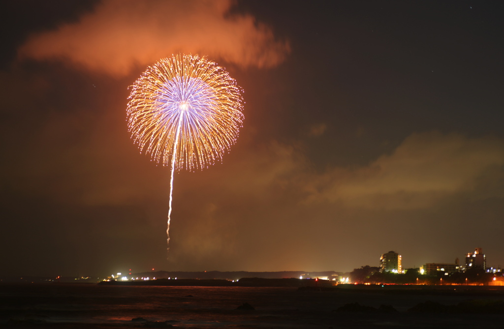 海上花火