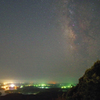横山展望台から天の川