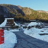 美山集落の雪景色