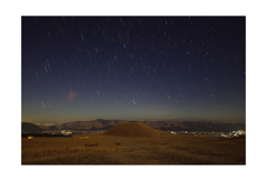 阿蘇　米塚星景