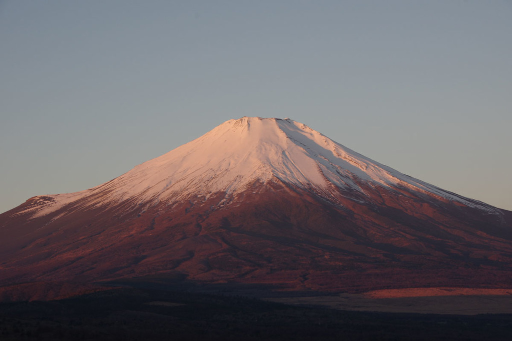山中湖紅富士