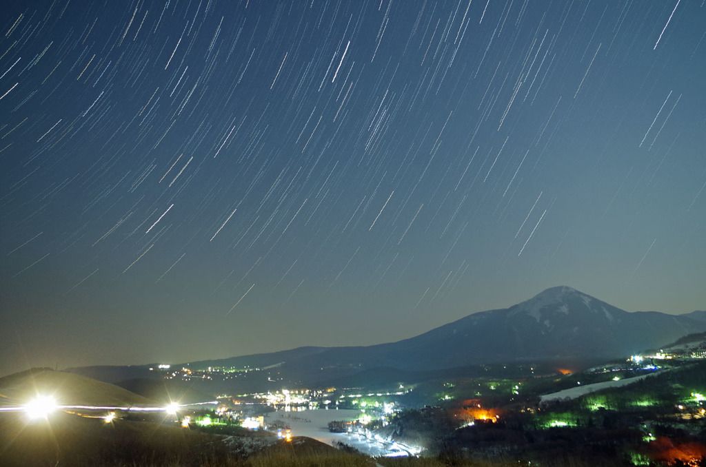 白樺湖星軌跡