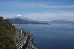 さった峠からの富士山