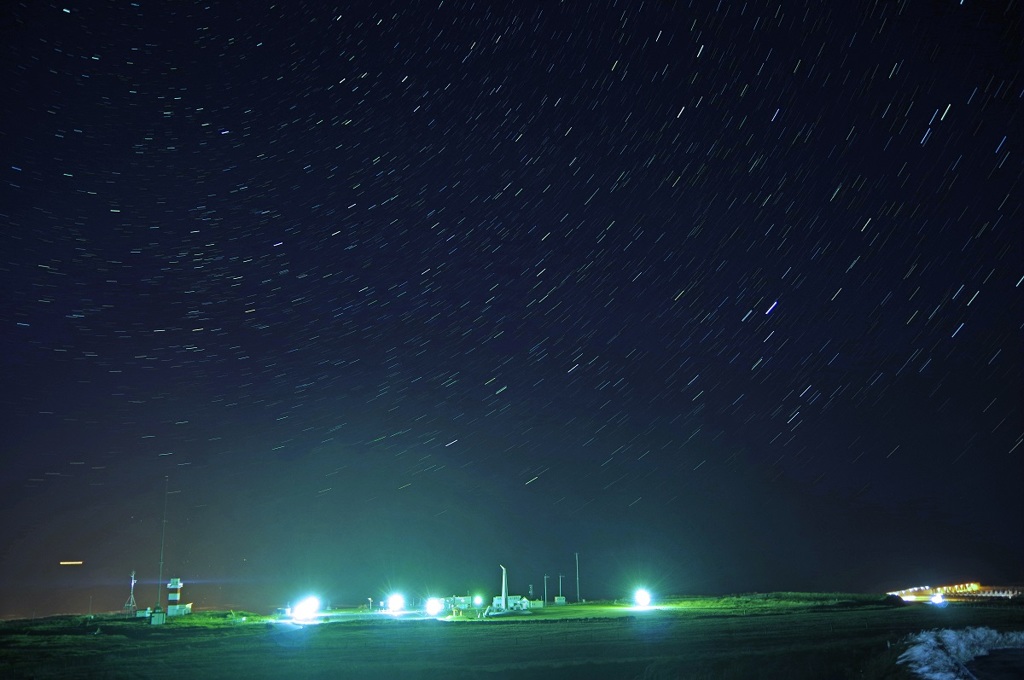 宗谷岬の星景