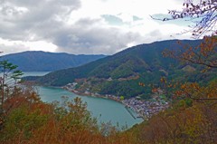 奥琵琶湖、秋