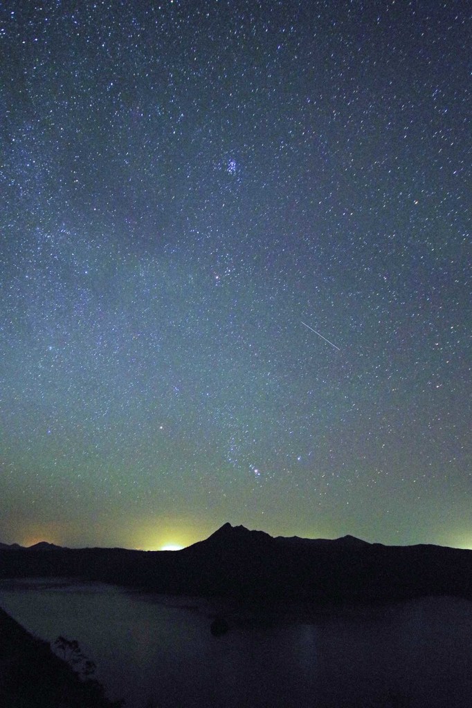 摩周湖星景オリオン