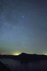 摩周湖星景オリオン
