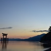 夕方の白鬚神社